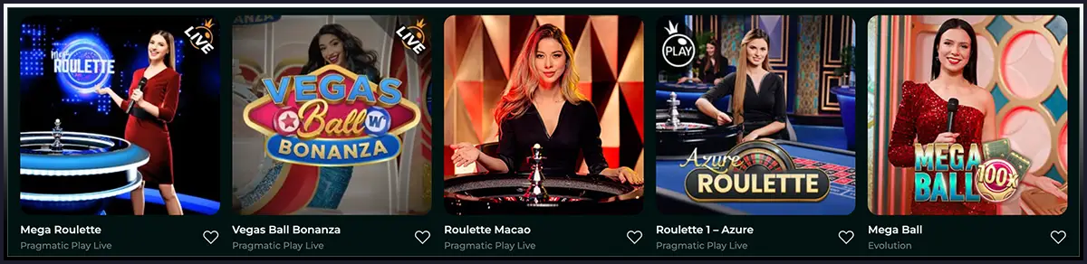 Live Casino Savaspins online